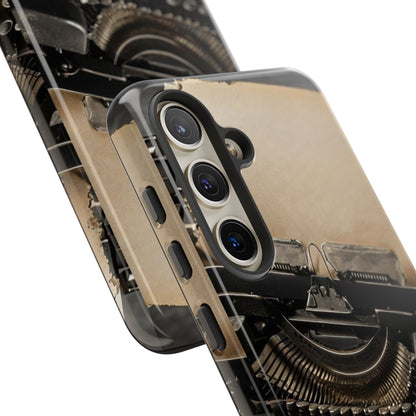 "Fade in. A Writer at the Cusp of Genius" Mobile Phone Case