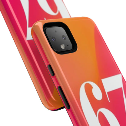 "67" Mobile Phone Case