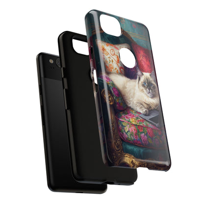 "Purr-sian Productivity" Mobile Phone Case
