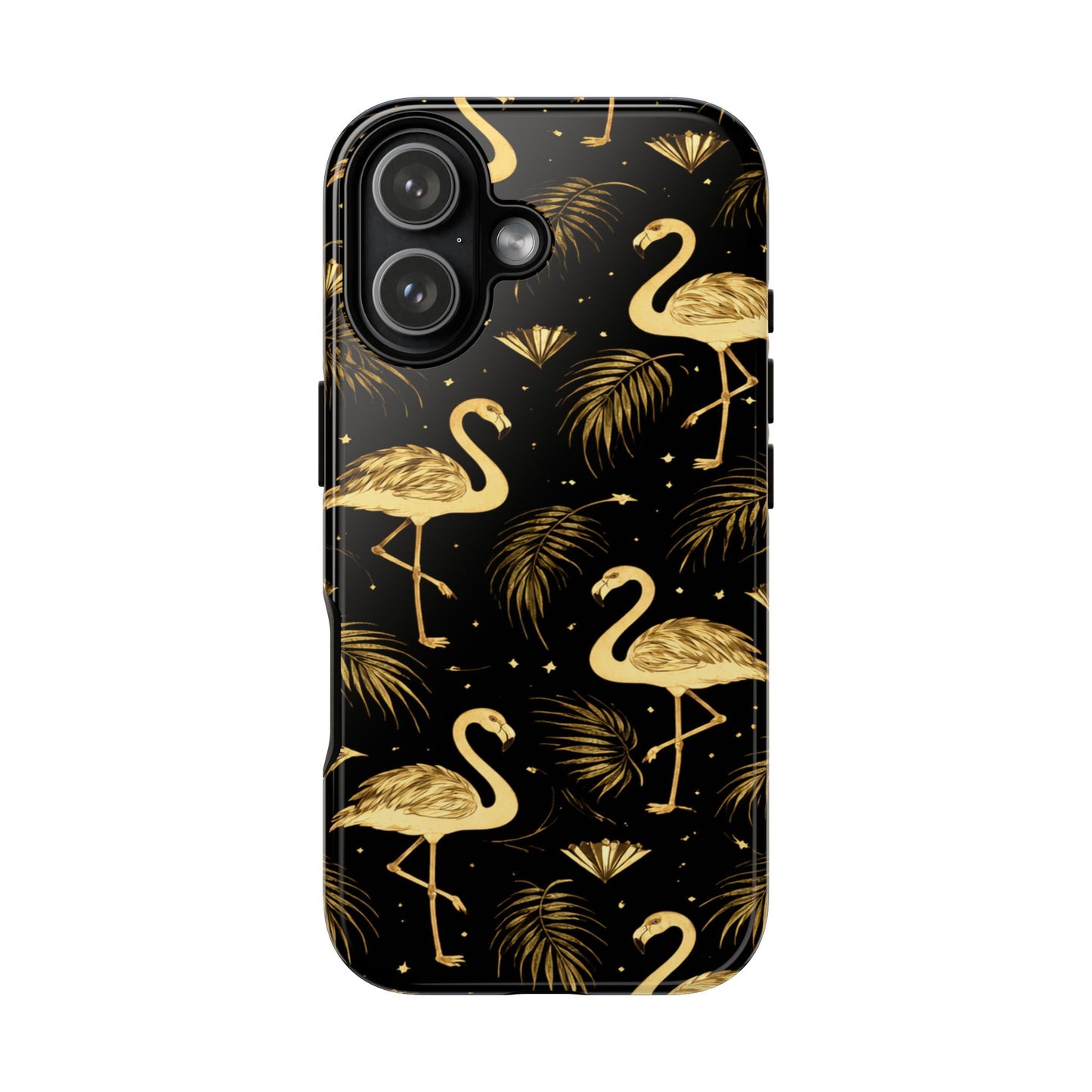 "Gold Flamingo" Mobile Phone Case