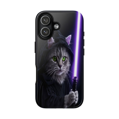 "Jedi Whisker" Mobile Phone Case (purple)