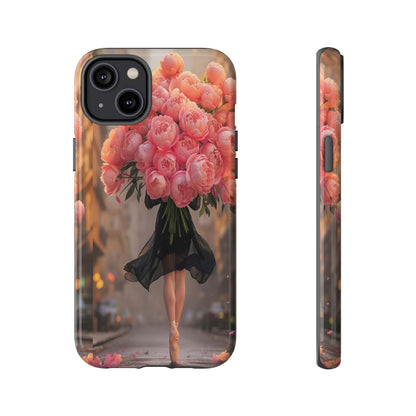 "Plie and Peonies" Mobile Phone Case