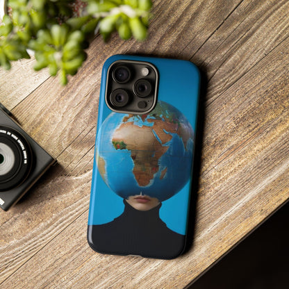 "She Who Carries the World" Mobile Phone Case