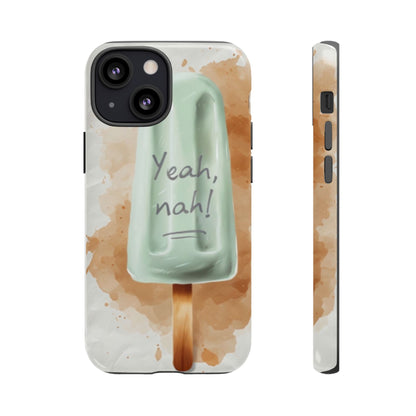 "Yeah, nah! Iceblock" Mobile Phone Case