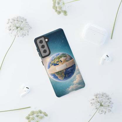 Earth Band Tough Case — Protective Planet Phone Case with Global Design