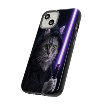"Jedi Whisker" Mobile Phone Case (purple)