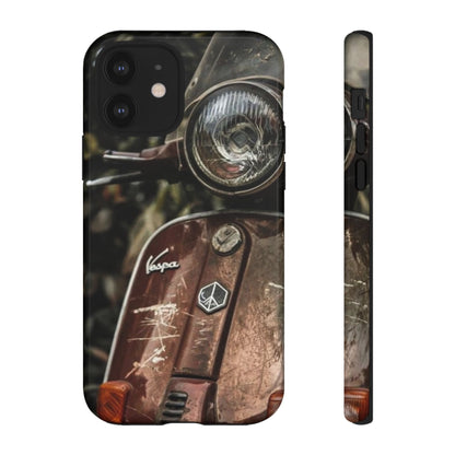 "Vespa. Old Soul, Full Tank" Mobile Phone Case