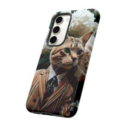 "The Feline Aristocrat" Mobile Phone Case