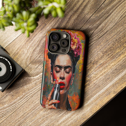 "Frida with a Flask" Mobile Phone Case