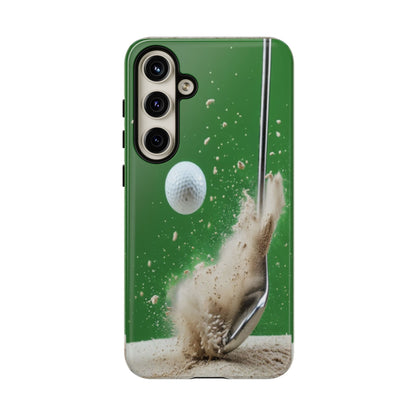 "Bunker Shot" Mobile Phone Case (light green)
