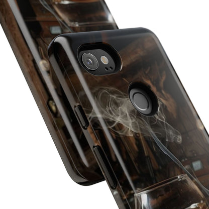"Hot Whiskey and Cigar" Mobile Phone Case
