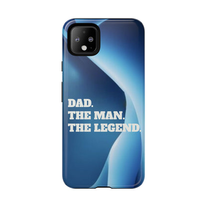 "Dad.  The Man.  The Legend" Mobile Phone Case (red)