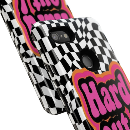 "Hard Out" Mobile Phone Case (pink)