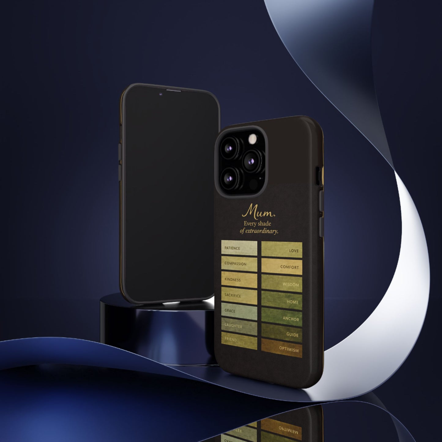 "Every Shade of Extraordinary" Mobile Phone Case (green)