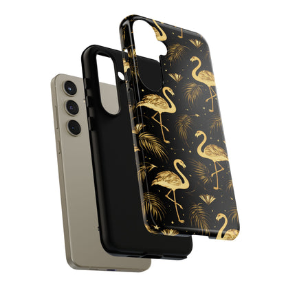 "Gold Flamingo" Mobile Phone Case