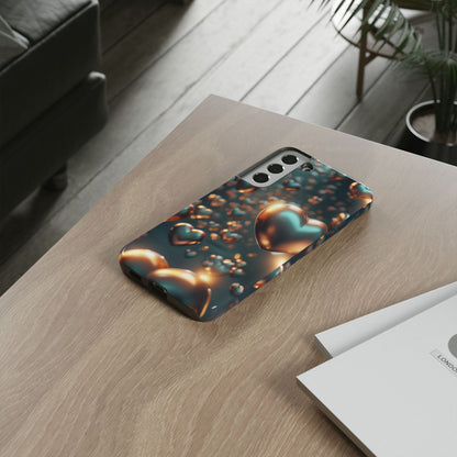 "Hearts on Repeat" Mobile Phone Case