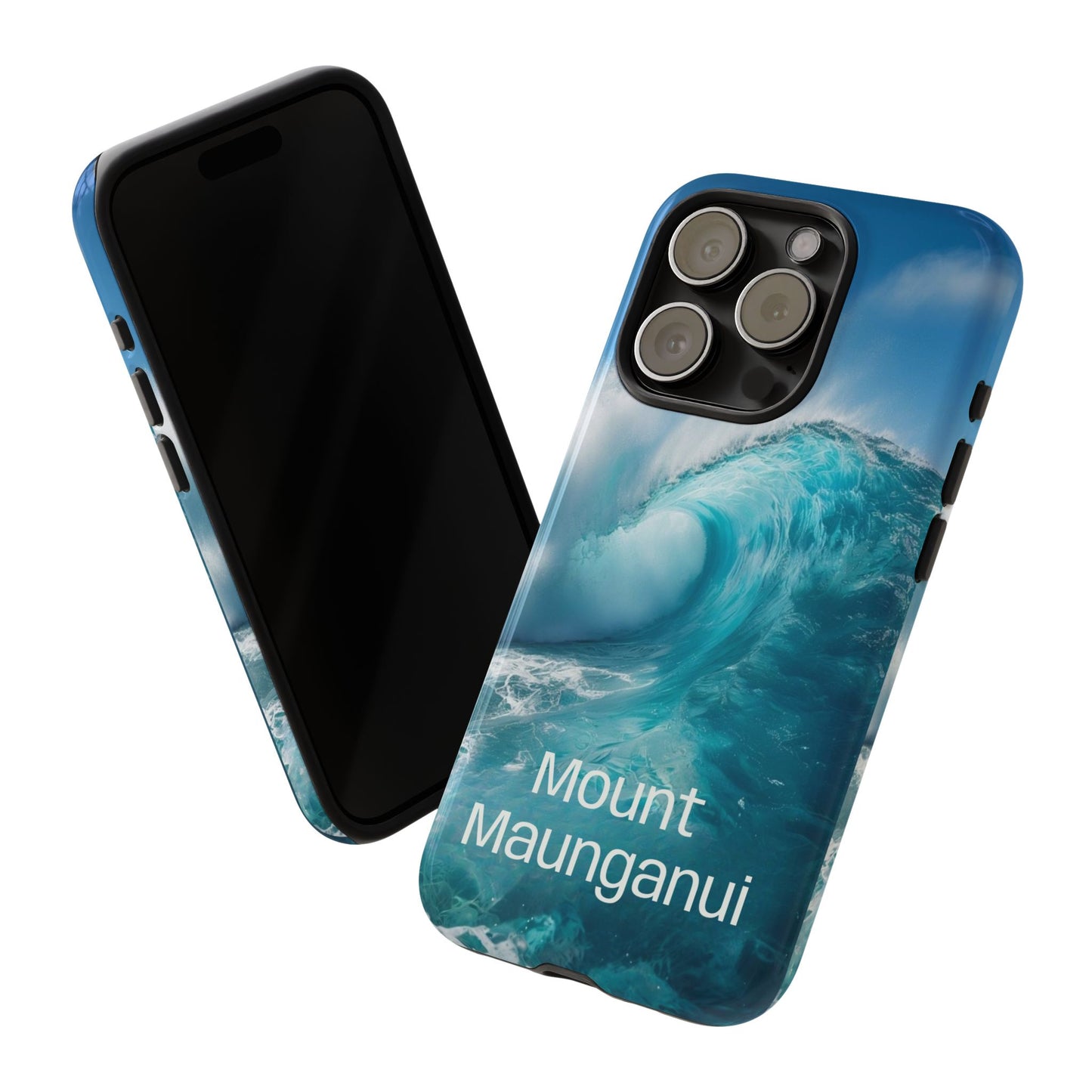 "Mount Maunganui" Mobile Phone Case (green)