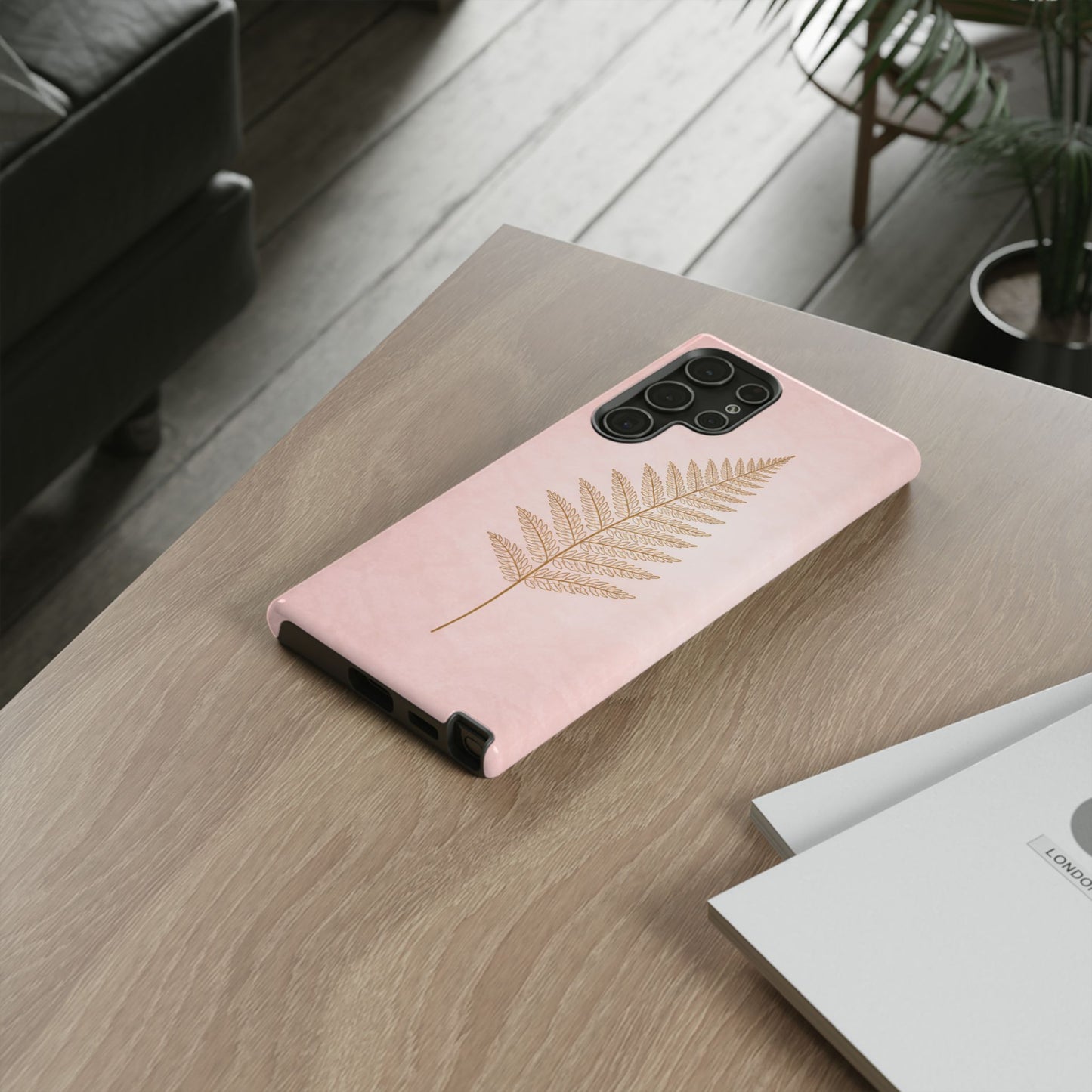 "Blush Fern" Mobile Phone Case