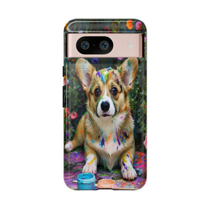 "Paint It Corgi" Mobile Phone Case
