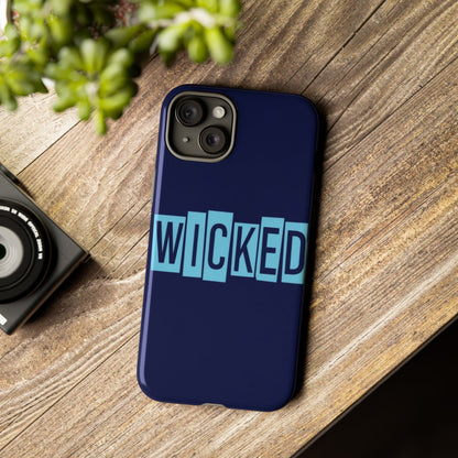 "Wicked" Mobile Phone Case (blue)