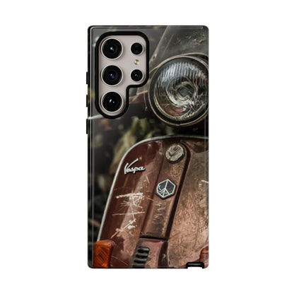 "Vespa. Old Soul, Full Tank" Mobile Phone Case