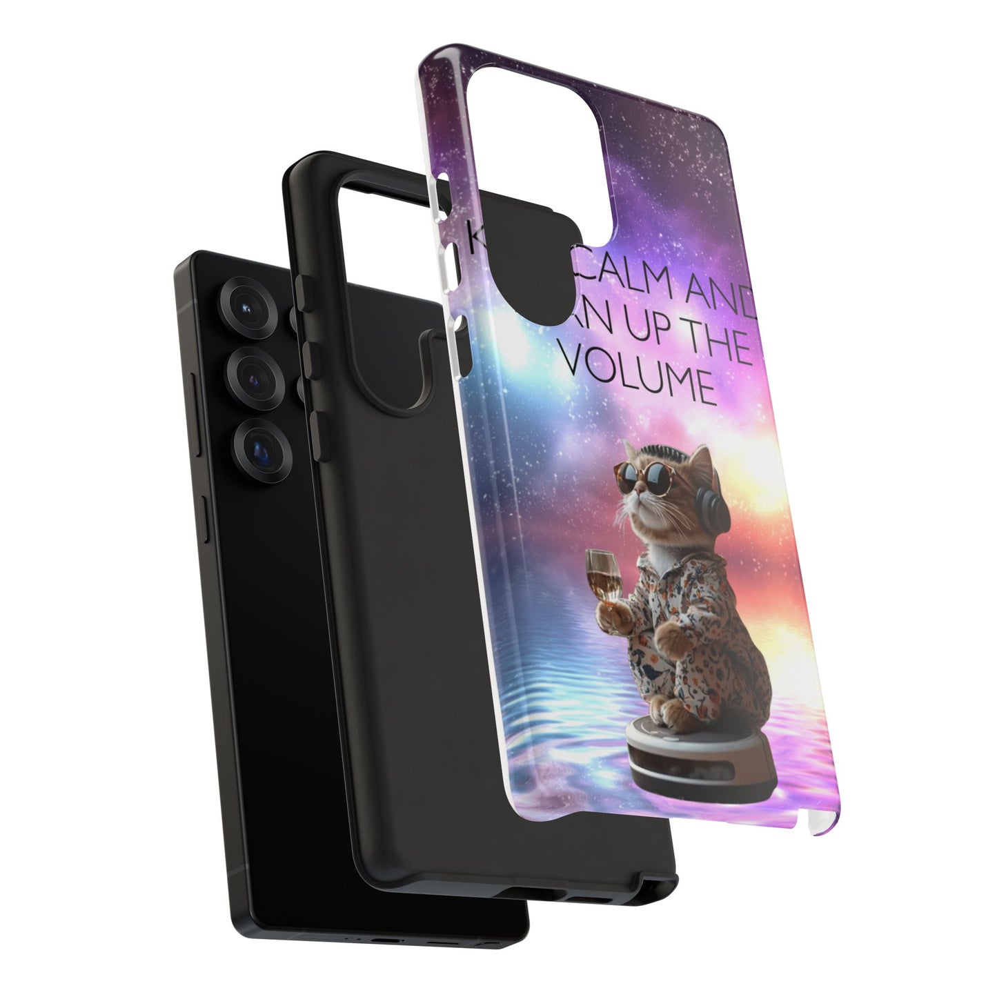 "Keep calm and turn up the Volume" Mobile Phone Case (mix)