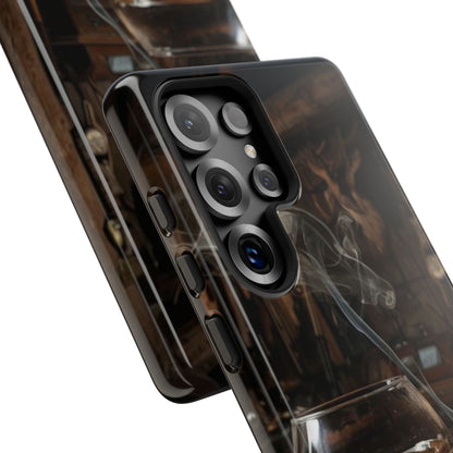 "Hot Whiskey and Cigar" Mobile Phone Case