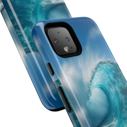 "Mount Maunganui" Mobile Phone Case (green)