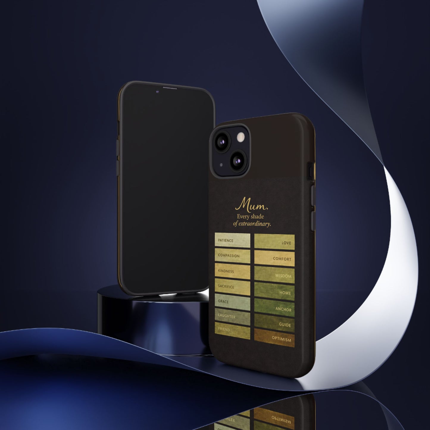 "Every Shade of Extraordinary" Mobile Phone Case (green)