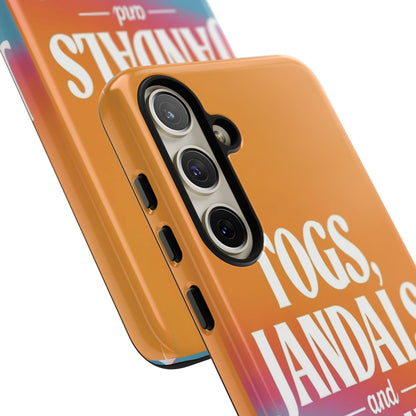 "Togs, Jandals and Sunnies" Mobile Phone Case