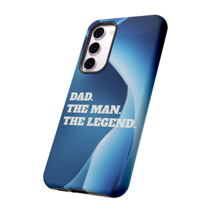 "Dad.  The Man.  The Legend" Mobile Phone Case (red)