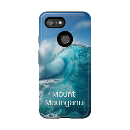 "Mount Maunganui" Mobile Phone Case (green)