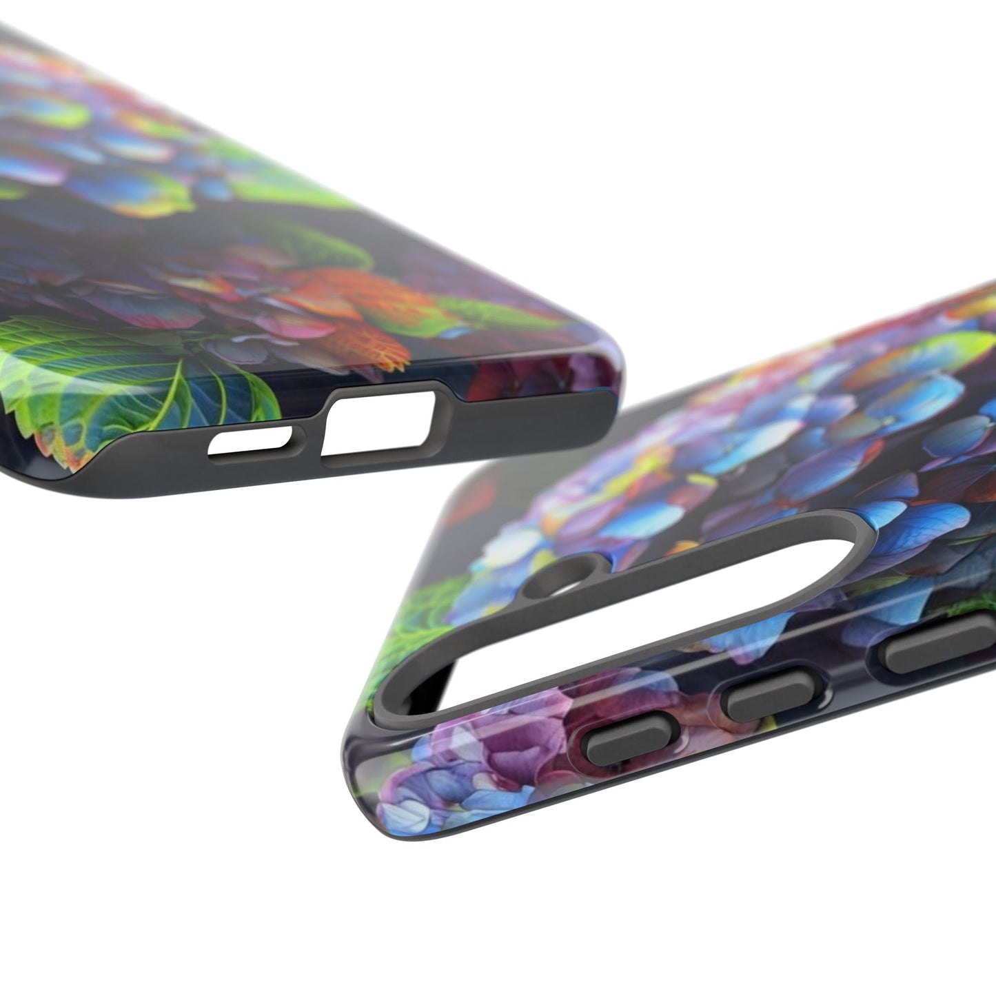 "Blue Mood, Bloom Mood" Mobile Phone Case