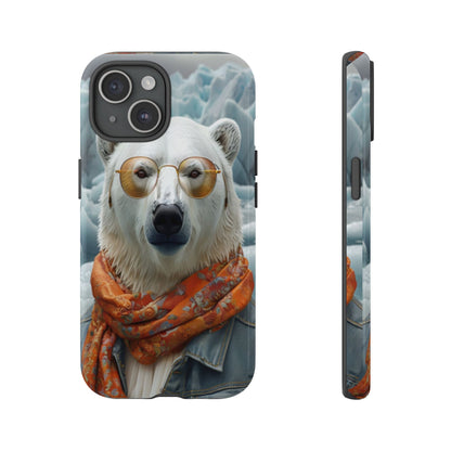 "Urban Zen Polar Bear" Mobile Phone Case
