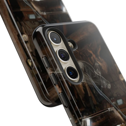"Hot Whiskey and Cigar" Mobile Phone Case