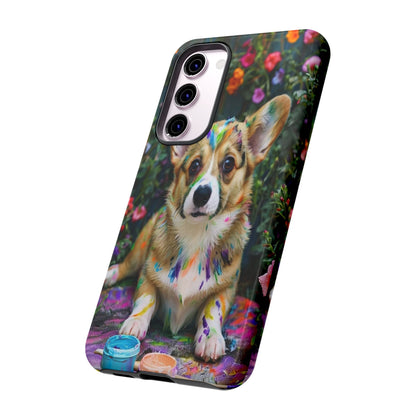 "Paint It Corgi" Mobile Phone Case