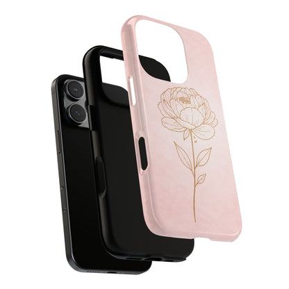 "Blush Peony" Mobile Phone Case