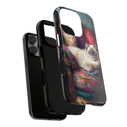 "Purr-sian Productivity" Mobile Phone Case