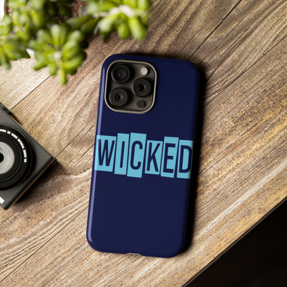 "Wicked" Mobile Phone Case (blue)