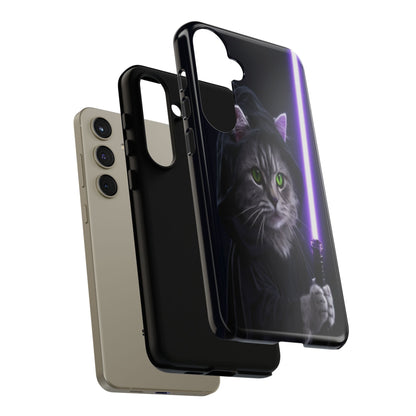 "Jedi Whisker" Mobile Phone Case (purple)