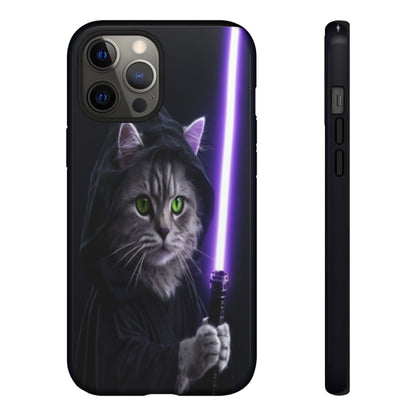 "Jedi Whisker" Mobile Phone Case (purple)