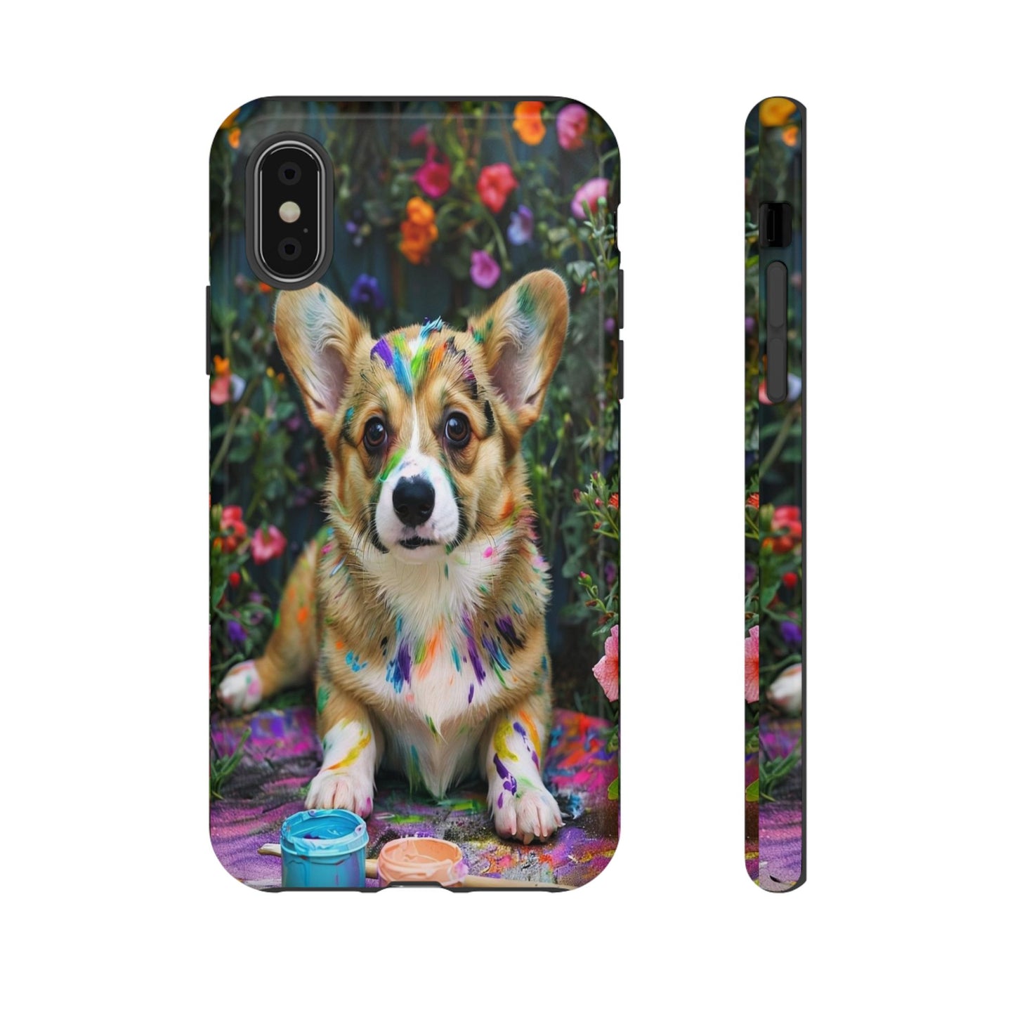 "Paint It Corgi" Mobile Phone Case