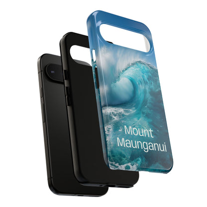 "Mount Maunganui" Mobile Phone Case (green)