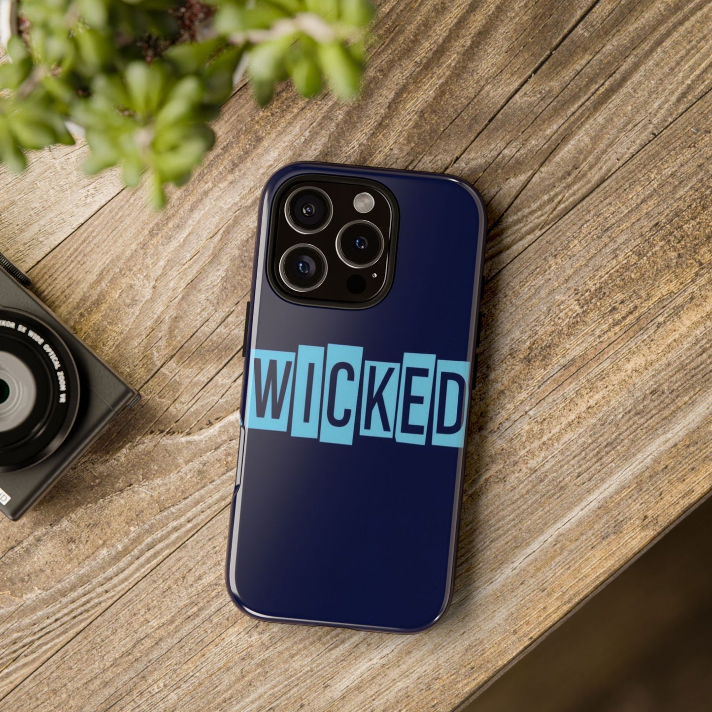 "Wicked" Mobile Phone Case (blue)
