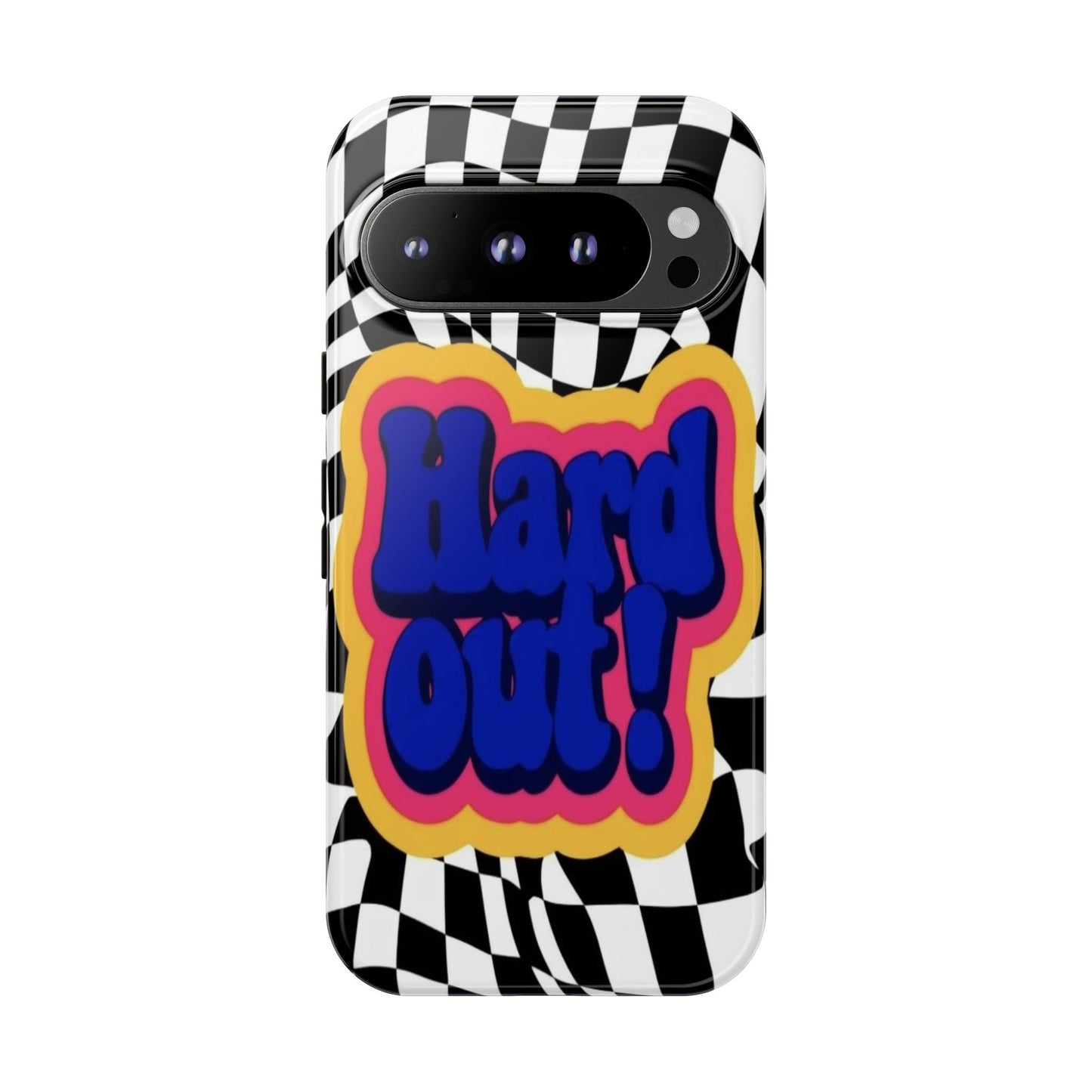 "Hard Out" Mobile Phone Case (blue)