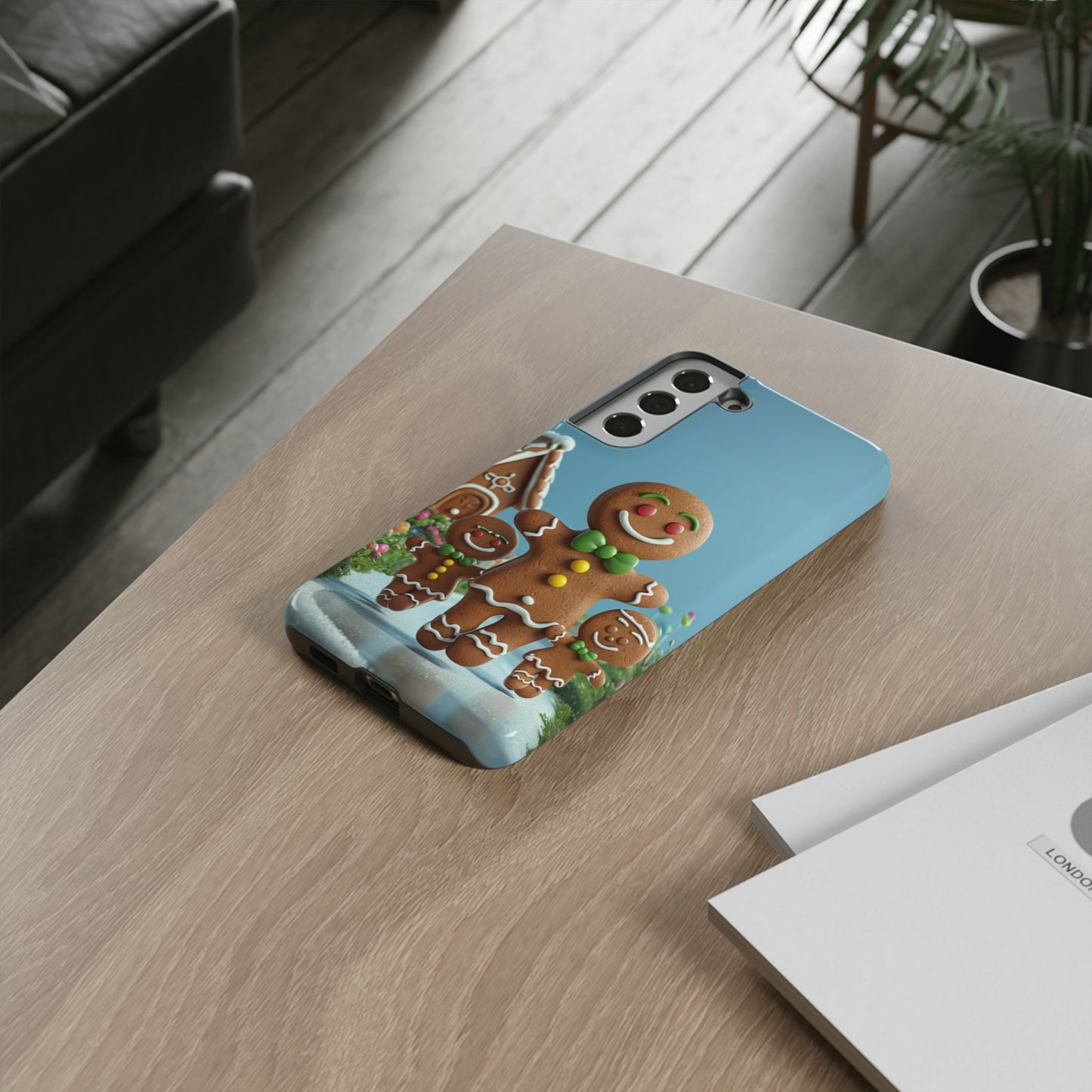 "Gingerbread Getaway" Mobile Phone Case