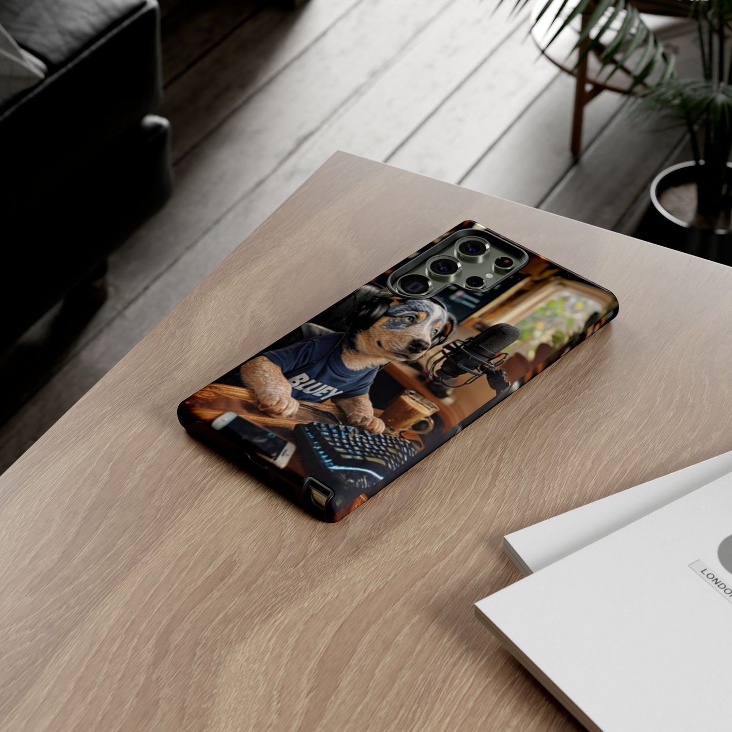 "Blue Heeler - a Tribute to Bluey" Mobile Phone Case