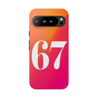 "67" Mobile Phone Case