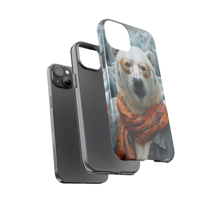 "Urban Zen Polar Bear" Mobile Phone Case