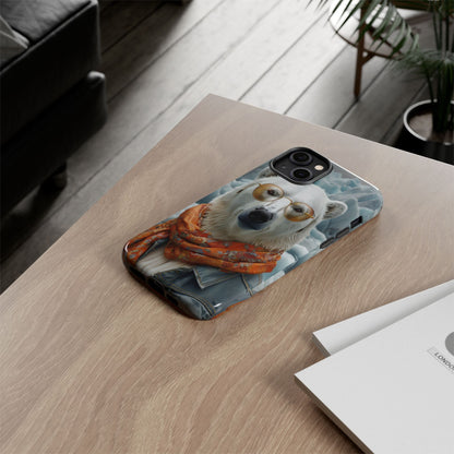 "Urban Zen Polar Bear" Mobile Phone Case